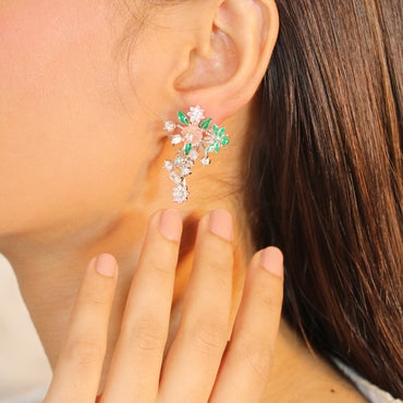 Mother of Pearl with Enamel and Butterfly image 1