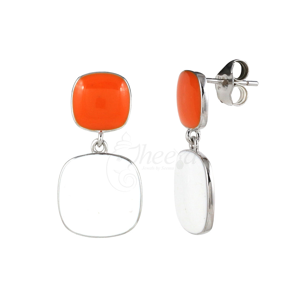Enamel Ear Rings image 3