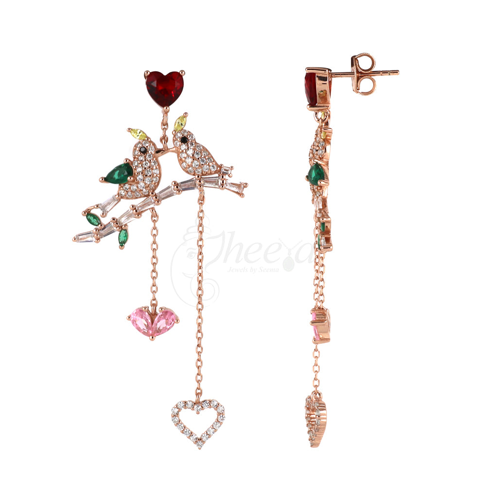Love Birds Ear Rings image 3