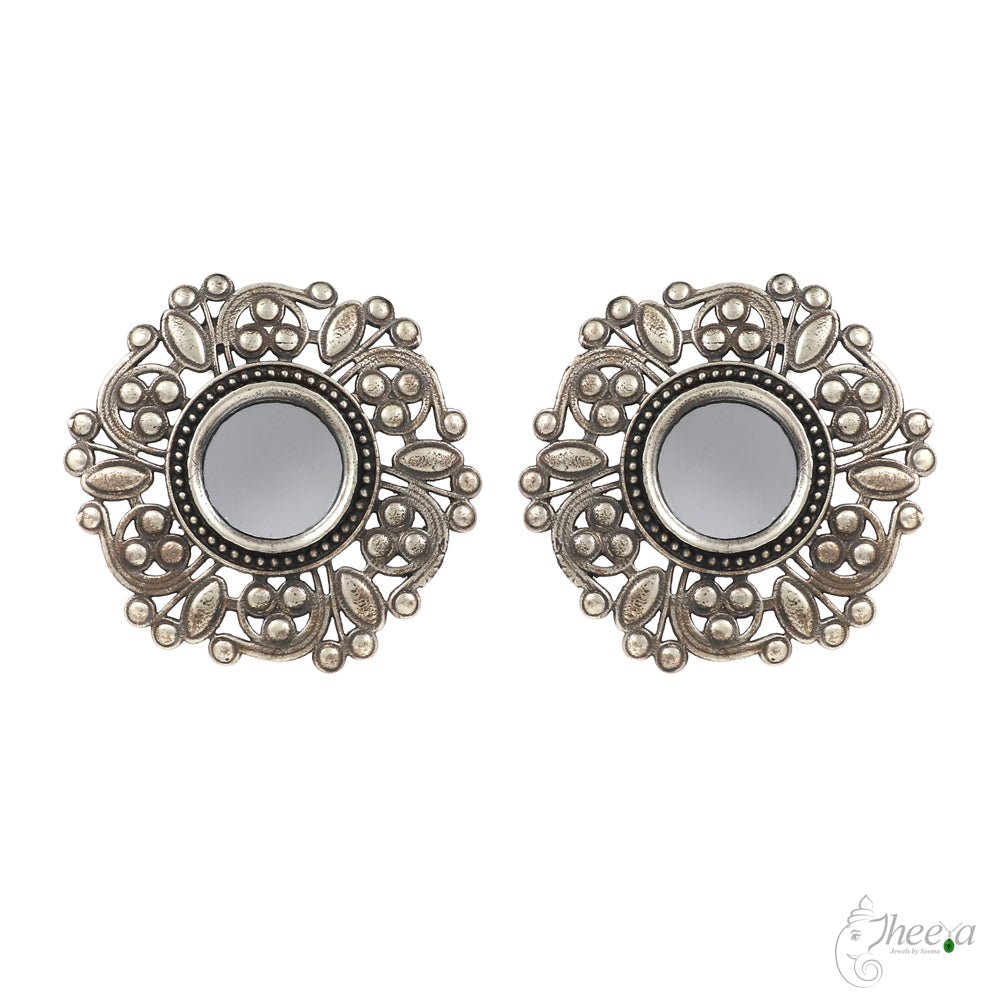 Mirror Studs Earrings image 0