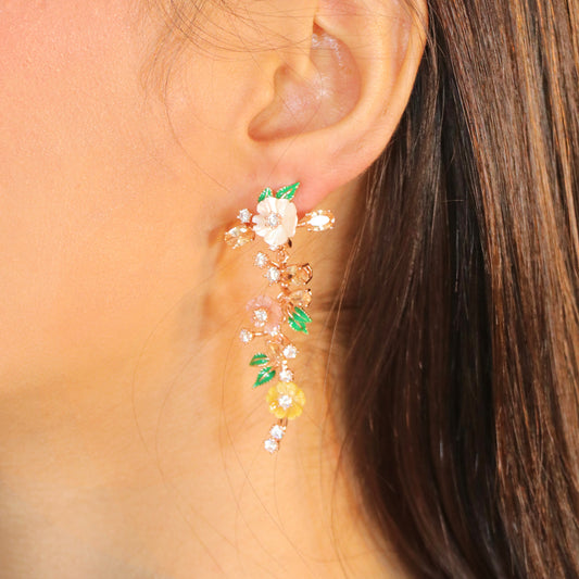 Mother of Pearls with Enamel and CZ image 0