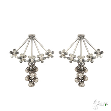 Flower Drop Earrings image 1