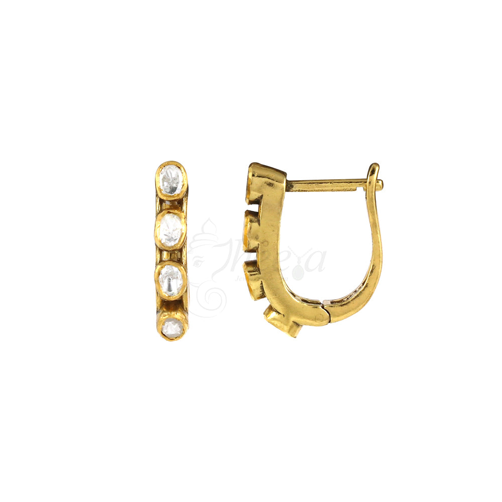 Moissanite Hoops image 2