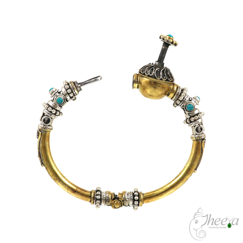 Turquoise Ball Kangan image 3