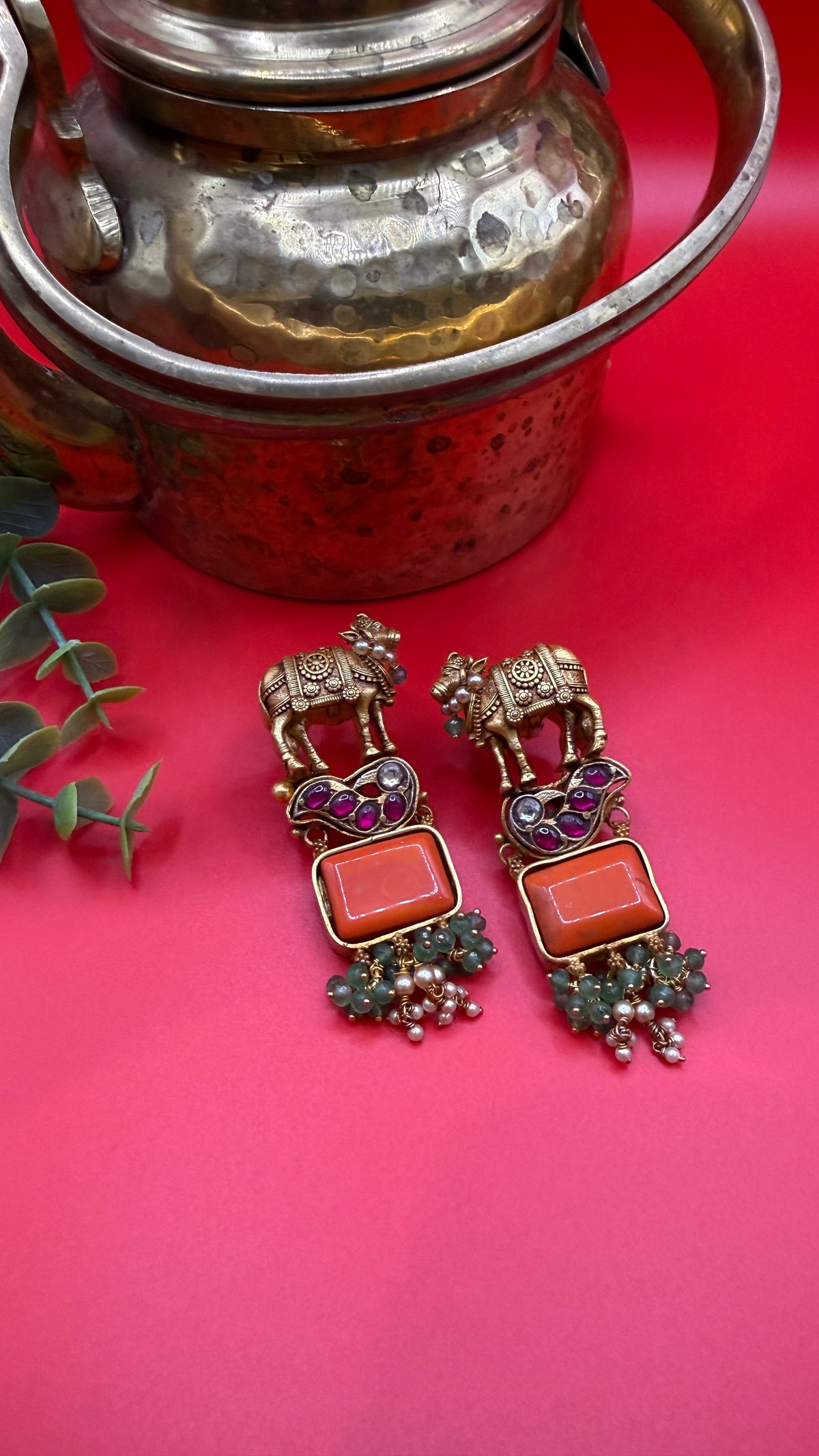 nandi-coral-green-bead-pure-silver-earrings-antique-gold.jpg