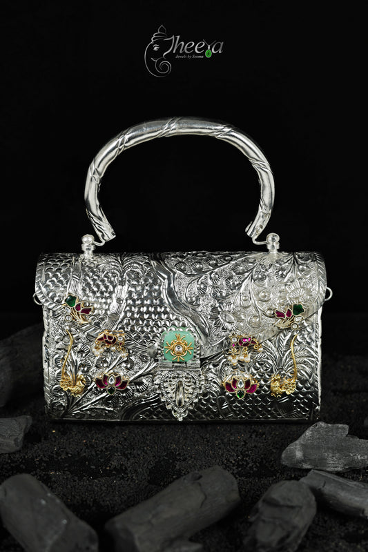 Chandini Bag with mint stone