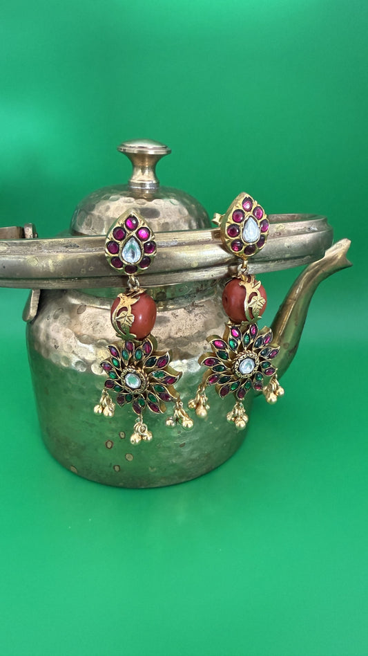 mango-stud-multi-flower-drop-gold-plated-silver-earrings.jpg
