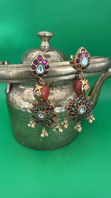 mango-stud-multi-flower-drop-gold-plated-silver-earrings.jpg