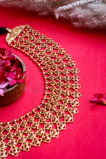 Vintage Necklace with Corals