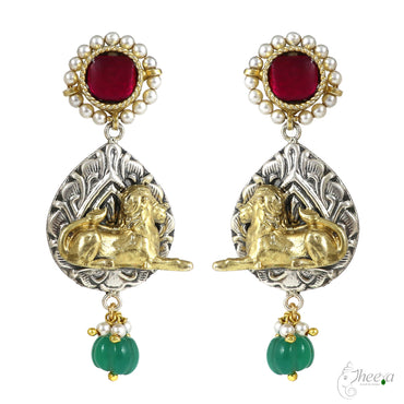 Pink Jadao and Mossanaite Fusion Necklace image 1