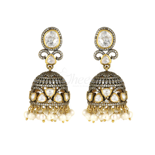Moissanite Jhumka image 0