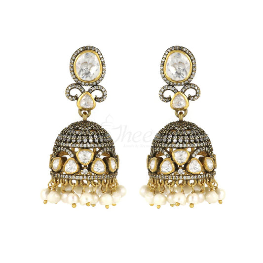 Moissanite Jhumka image 0