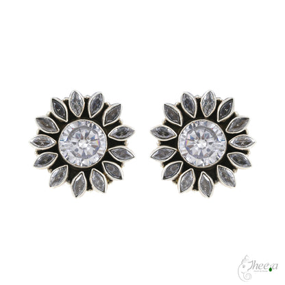 White Stone Studs image 1