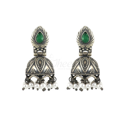Silver Jhumka image 2