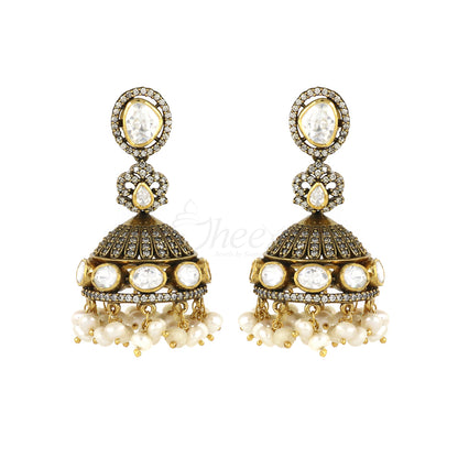 Moissanite Jhumka image 0