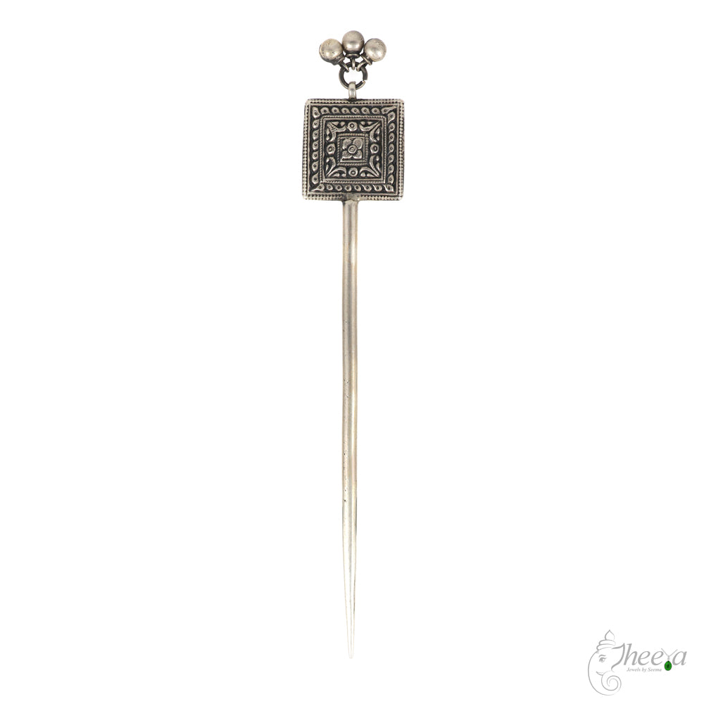 Square Head with Dangler Hair Pin image 3