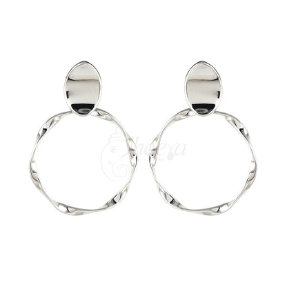 Silver Bali Ear Ring image 3