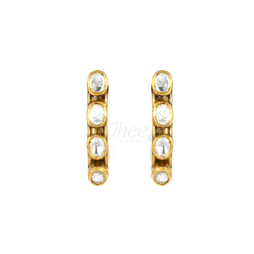Moissanite Hoops image 1