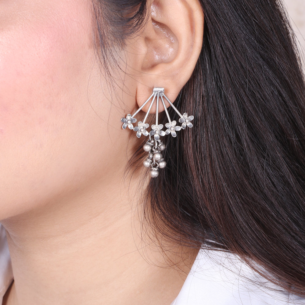 Flower Drop Earrings image 0