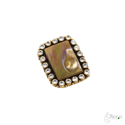 Mother of Pearl Ring image 1