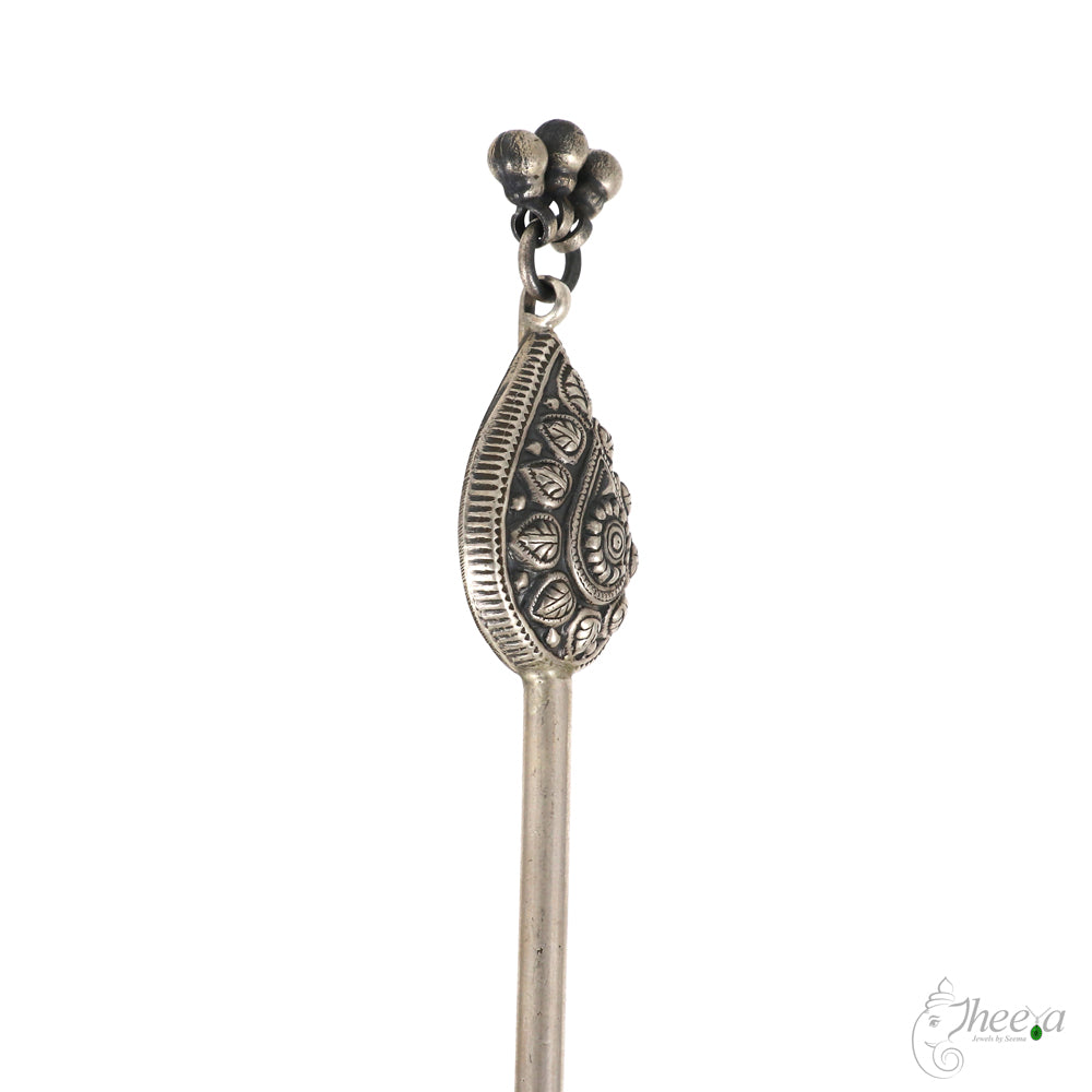 Pan Leaf with Dangler Hair Pin image 2