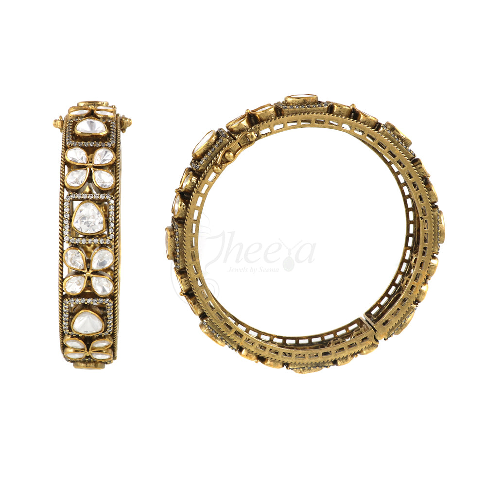 Moissanite Bangles Openable image 4