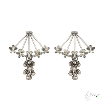Flower Drop Earrings image 1
