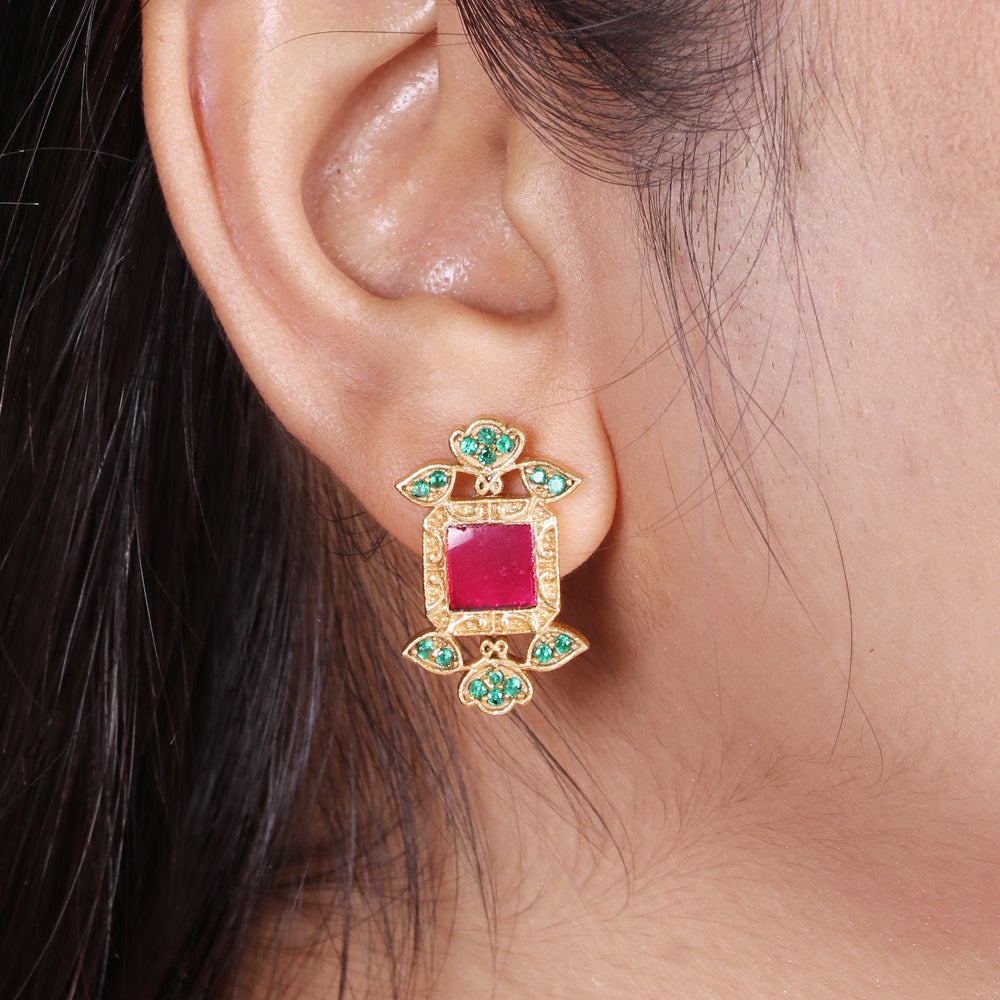 Panther with Kundan Necklace Set image 1