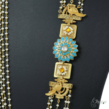 Turquoise Side Pendant Necklace image 2