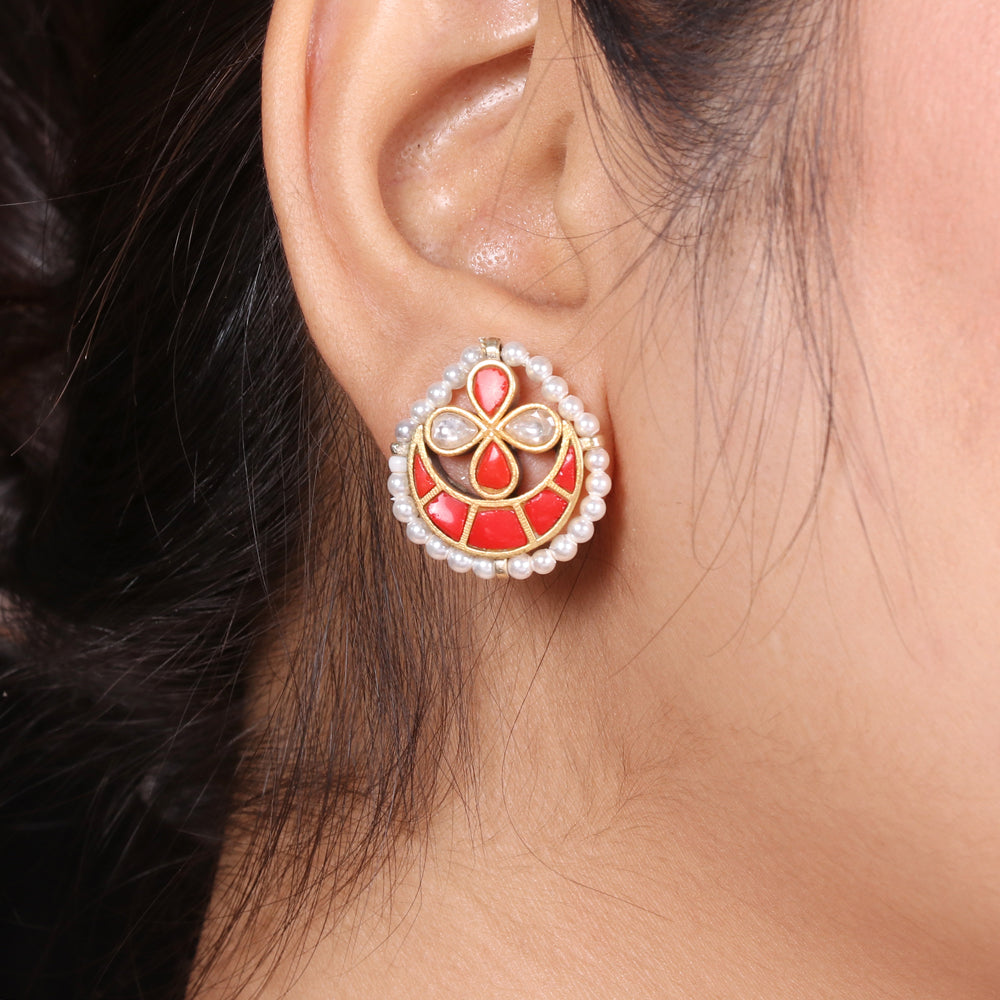 Coral and Pearl Chokar image 2