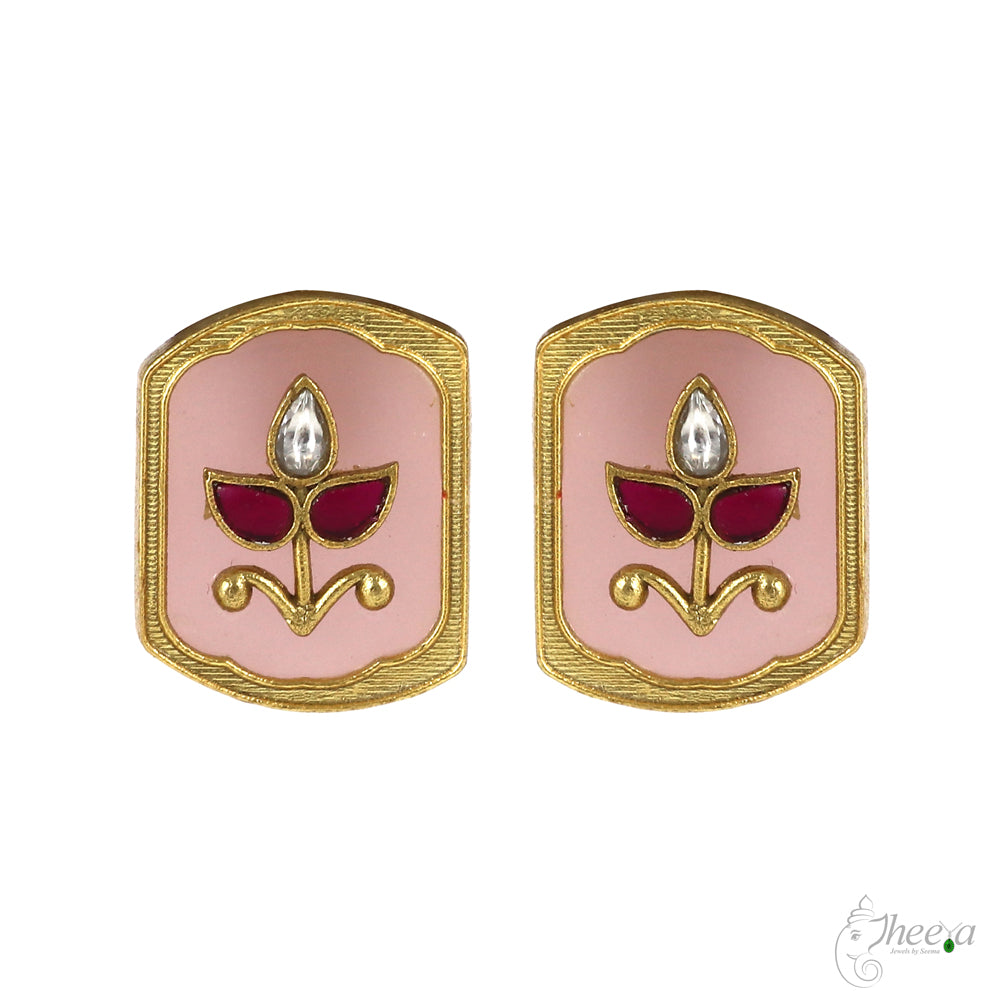 Hasli with Kundan Drops set image 2