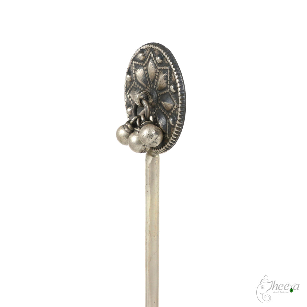 Kolam Round Head Hair Pin image 3