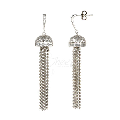 Drop Earrings with Chain image 3