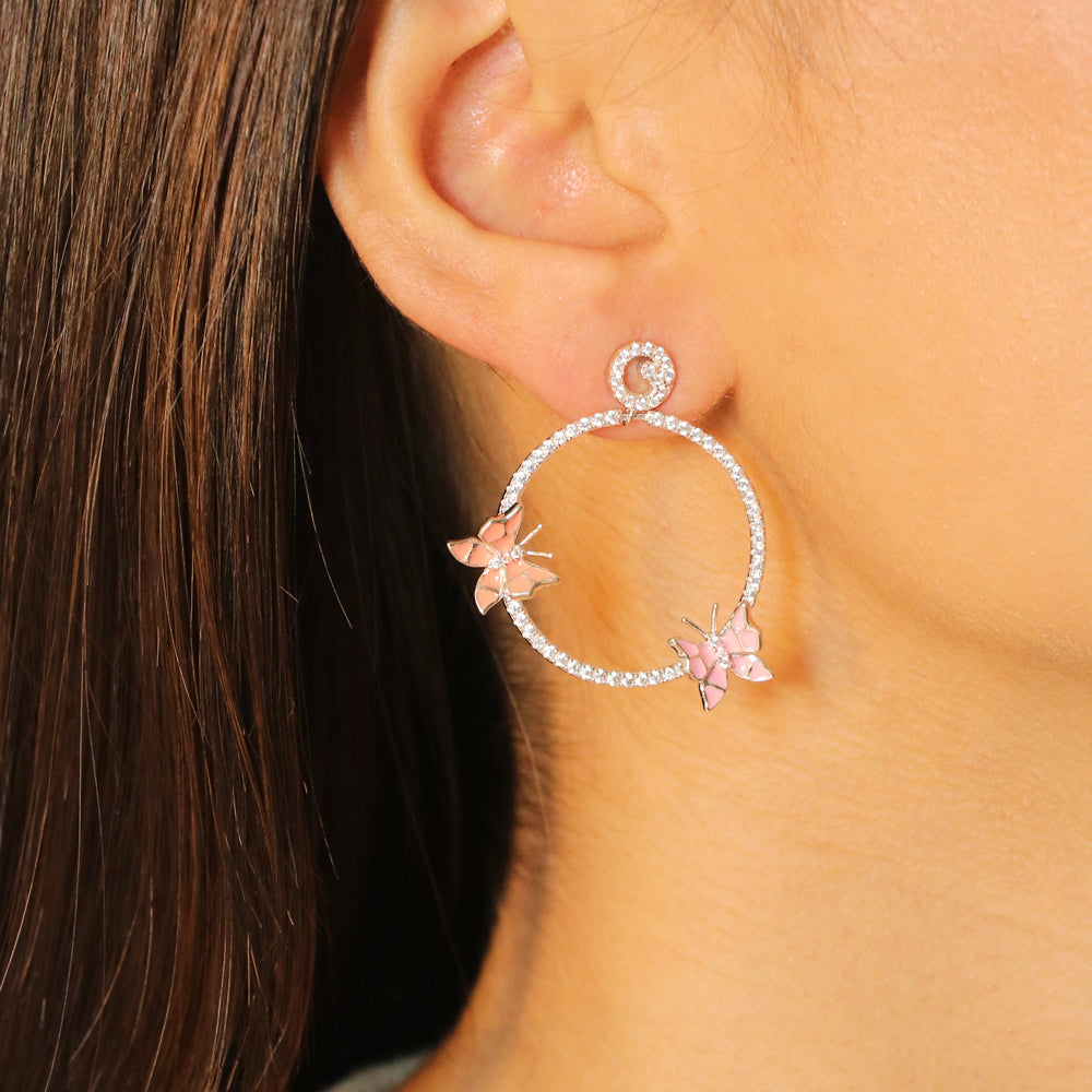 Butterfly Ear Rings image 1