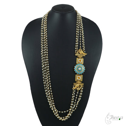 Turquoise Side Pendant Necklace image 3