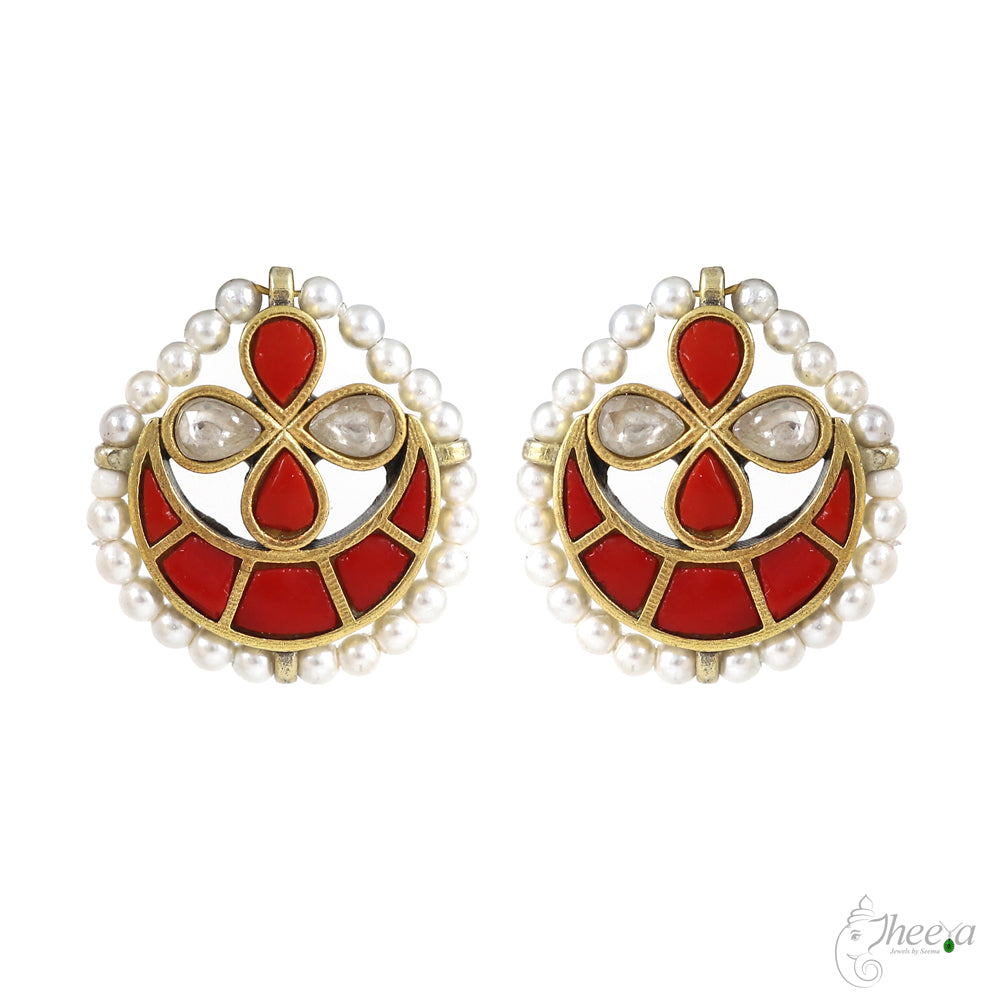 Coral and Pearl Chokar image 1