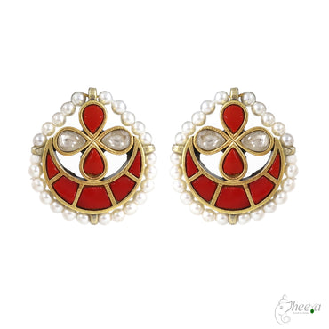 Coral and Pearl Chokar image 1