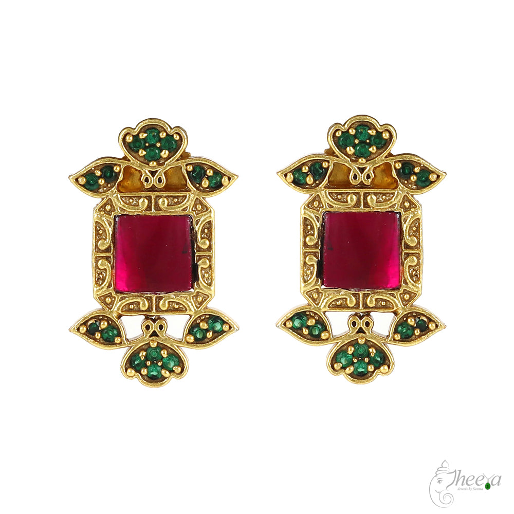 Panther with Kundan Necklace Set image 2