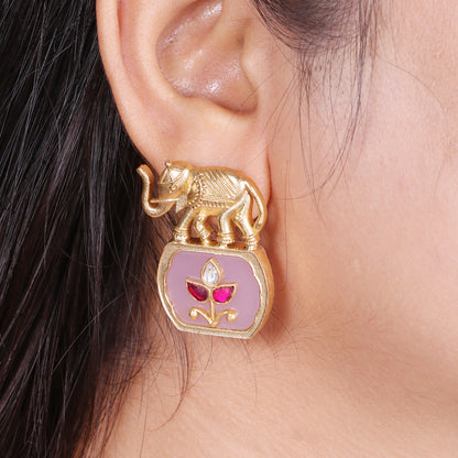 Elephant Pendant Hasli Set image 2