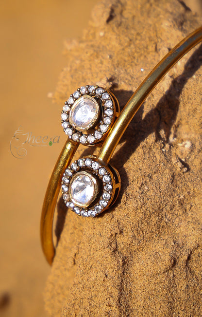 White stone moisanaite bracelet