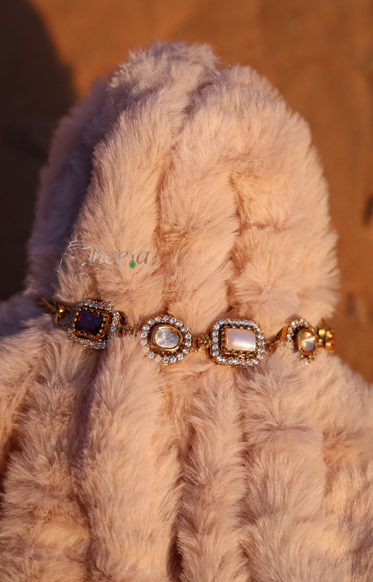 Multi stones moissanaite bracelet