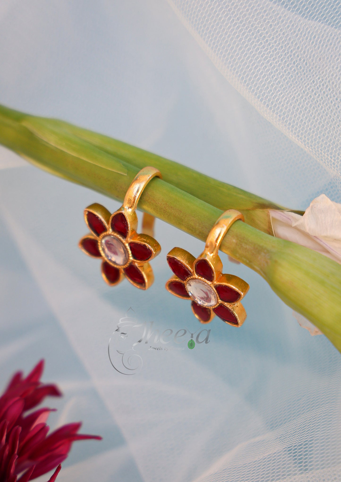 Big red flower bugadi