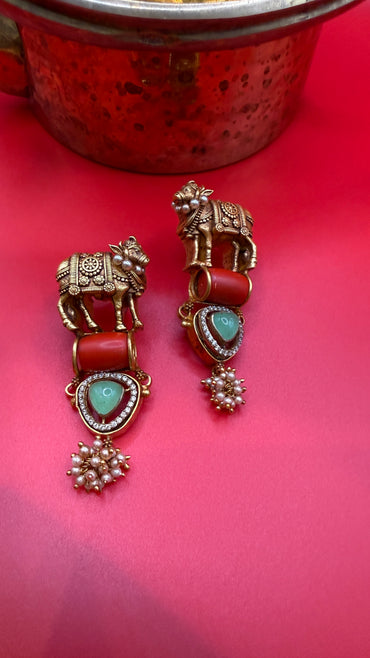 nandi-coral-green-stone-pure-silver-earrings-antique-gold.jpg
