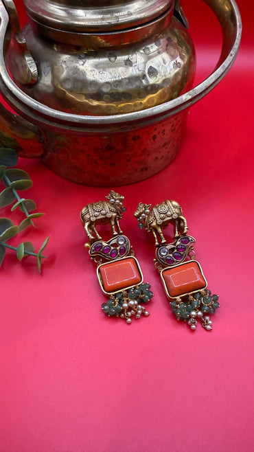 nandi-coral-green-bead-pure-silver-earrings-antique-gold.jpg