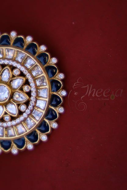 Riwaayat Big Blue Polki Studs