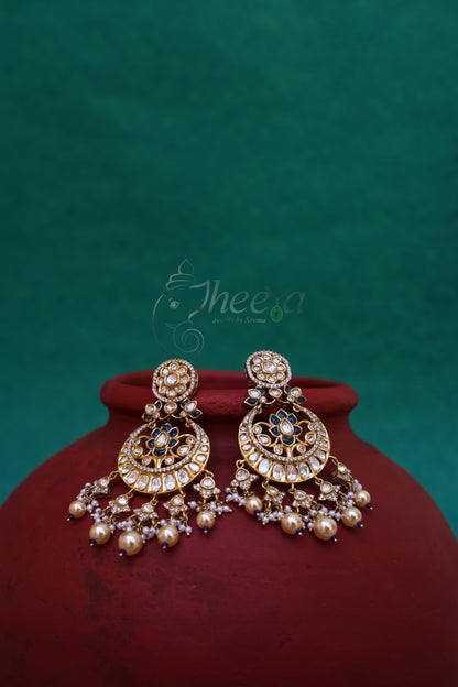 Riwaayat Blue Polki Chandbali
