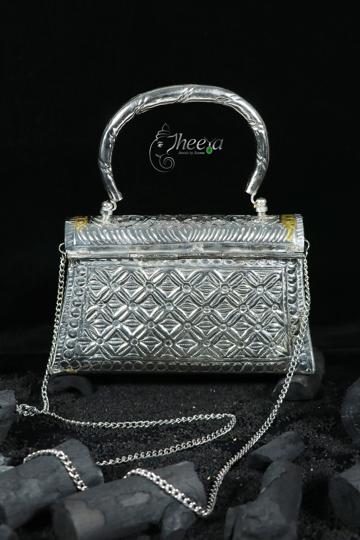 Multi color kundan with pearl piroyi