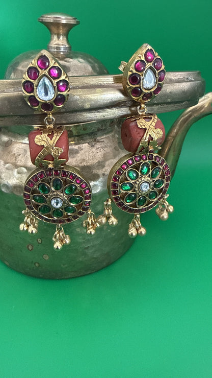 mango-stud-multi-flower-drop-gold-plated-silver-earrings.jpg

