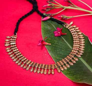 Vintage plain kohlapuri necklace