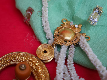 Vintage Pendant with corals